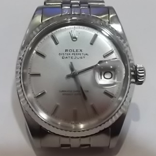 ROLEX　ロレックスのオイスターパーペチュアルデイトジャストRef.1601の修理・料金の紹介です。