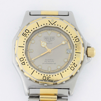 ホイヤー　文字盤　干支足取り付け修理・料金の紹介です。