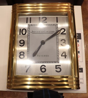 ジャガールクルト掛け時計　ムーブメント交換　料金のご紹介