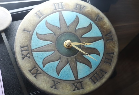 イタリア製　振り子付き掛け時計　ムーブメント交換・料金のご紹介