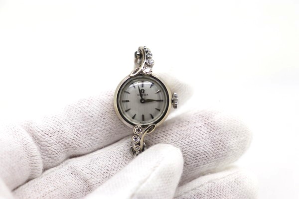 オメガ　アンティーク手巻き　分解調整　文字盤再生　料金のご紹介