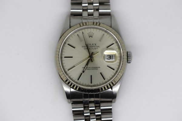 ロレックス　デイトジャスト　ベルト溶接修理　料金のご紹介