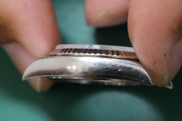 ロレックス・デイトジャストキズ1