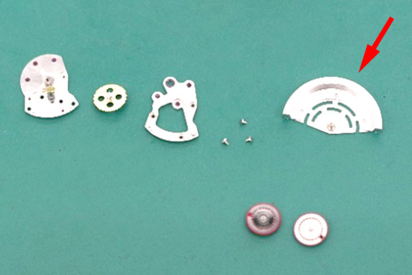 ロレックス デイトジャスト(ROLEX DATEJUST)69173 レディース 修理事例5